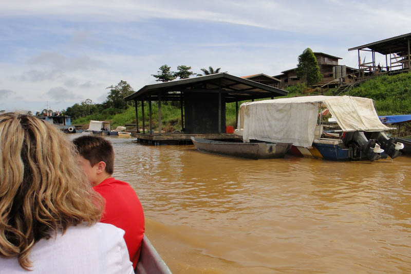 embarcadre Kinabatangan river