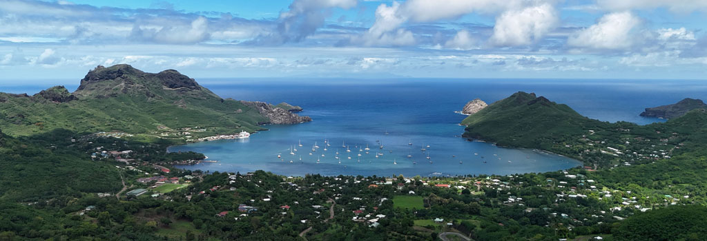 La baie de Nuku Hiva